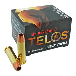 G2R TELOS 357MAG 105GR 20/500