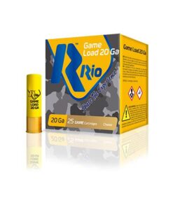 RIO Game Load Shotshells 20ga Light 2-3/4" 1oz 1180 fps #8 25/ct