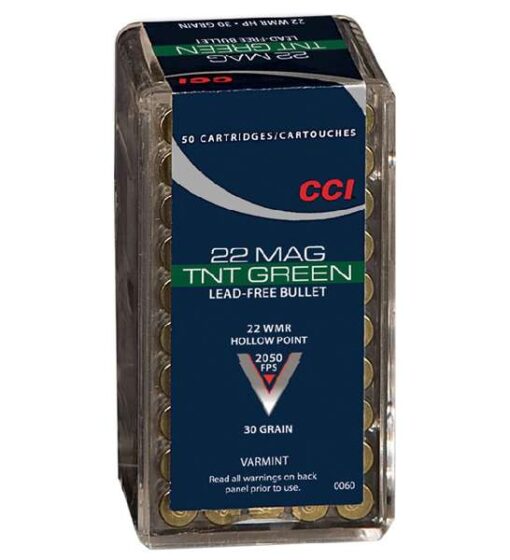 CCI RIMFIRE AMO 22 WMR TNT MAXI 50RD (40 BOX CASE)
