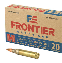 FRONTIER 556NATO 75GR BTHP MTCH 20/5
