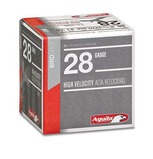 AGUILA TARGET LOAD SHOTSHELL AMO 28GA #7.5 2-3/4" 3/4OZ 85RD 1275FPS (20BOXES PER CASE)