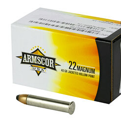 ARMSCOR 22WMR 40GR JHP 50/2000