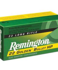 REM GOLDEN BULLET PROMO AMO 22LR HV 36GR HP 100RD 21278 (50 BOX CASE)