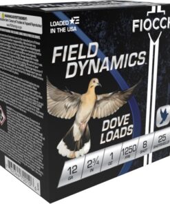 FIOCCHI DOVE&QUAIL AMO 12GA 2.75 IN 1 OZ #8 1250FPS 25-RD ( 10 BOXES PER CASE )