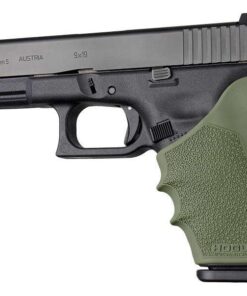 HOGUE RUBBER HANDALL BEAVERTAIL GRIP SLEEVE OD GREEN GLOCK 1717L19X34 G34 MOS GEN 1-2-5