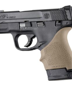 Hogue HandAll Beaver Tail Grip Sleeve S&W M&P Shield Ruger LC9 Glock 26/27 FDE