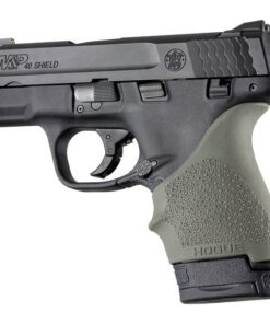 Hogue HandAll Beaver Tail Grip Sleeve S&W M&P Shield Ruger LC9 Glock 26/27 OD G