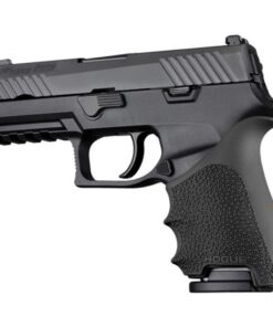 Hogue HandAll Beavertail Handgun Grip Sleeve for Sig Sauer P320 Compact Black