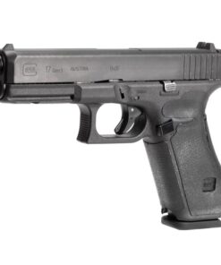 Hogue Wrapter Rubber Adhesive Grip for Glock Gen 5 Models 17 17MOS 34MOS 45 45MOS 19X - Black