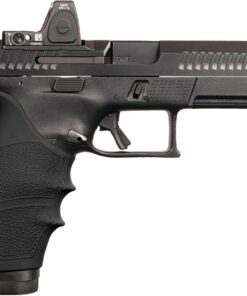 Hogue HandAll Beavertail Grip Sleeve CZ P-10 Full Size 9mm - Black