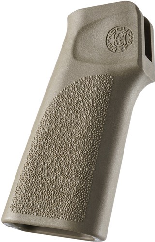HOGUE AR15 15 DEGREE VERTICAL - POLYMER NO FINGER GROOVES FDE 2 HOGUE AR15 15 DEGREE VERTICAL - POLYMER NO FINGER GROOVES FDE - Image 2