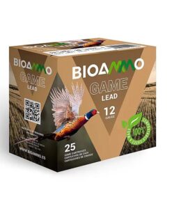 BIOAMMO Lead Game Dove & Pigeon Shotshells 12 ga 2-3/4" 1-1/4 oz 1250 fps #6 25/ct