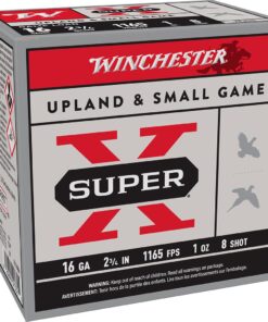Winchester Super-X Game Shotshells 16 ga 2-3/4" 1 oz 1165 fps #8 25/ct
