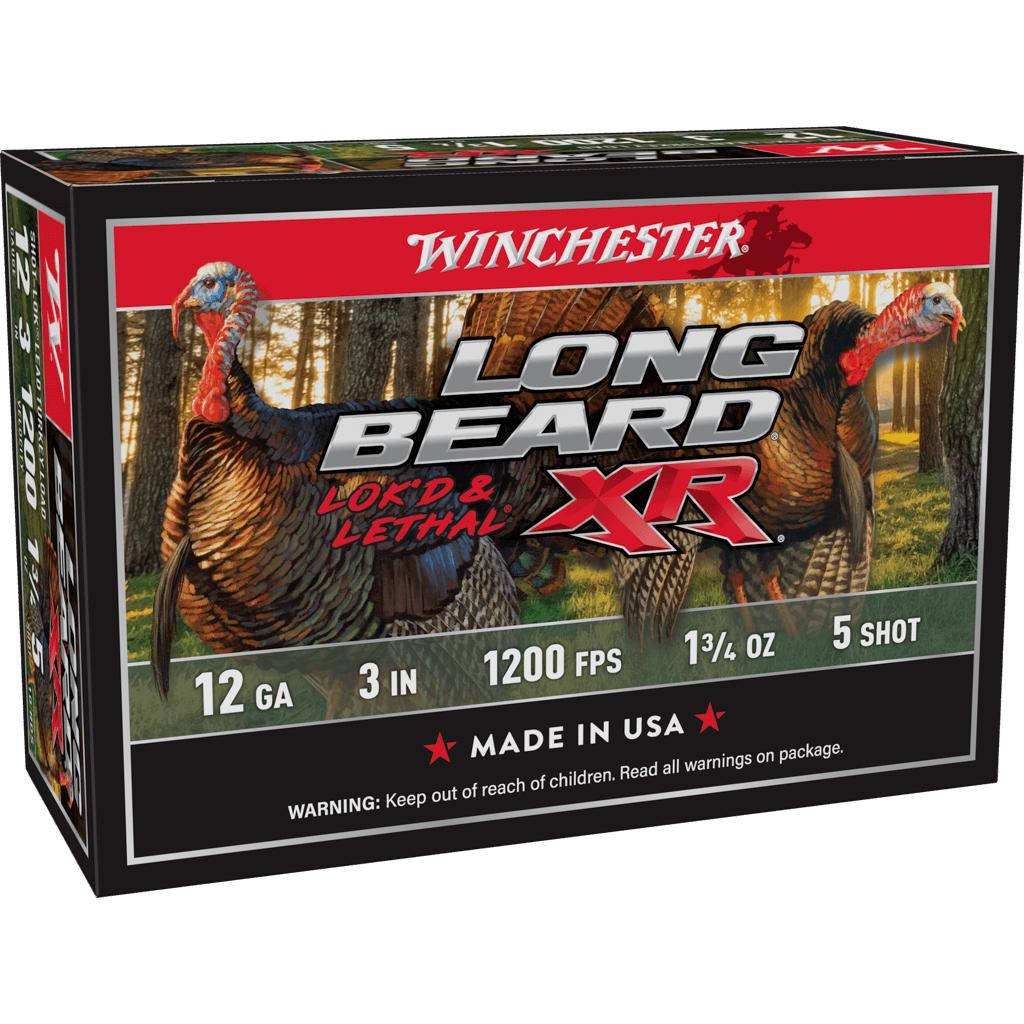 Winchester Long Beard XR Shotshells 3" 1-3/4 oz #5 10/ct