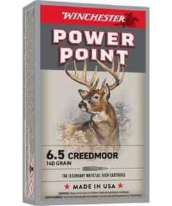 WINCHESTER SUPER-X RIFLE AMO  6.5 CREEDMOOR 140GR PP 20RD (10 BOX CASE)
