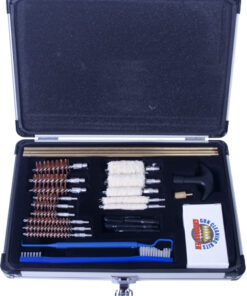 GUNMASTER UNIVERSAL SELECT .22 - CLEANING KIT ALUM CASE 30 PCS.
