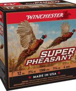 Winchester Super-X Super Pheasant Shotshells 12 ga 2-3/4" 1-3/8 oz 1450 fps #4 25/ct