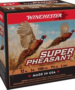 Winchester Super-X Super Pheasant Shotshells 12 ga 3" 1-5/8 oz 1450 fps #4 25/ct