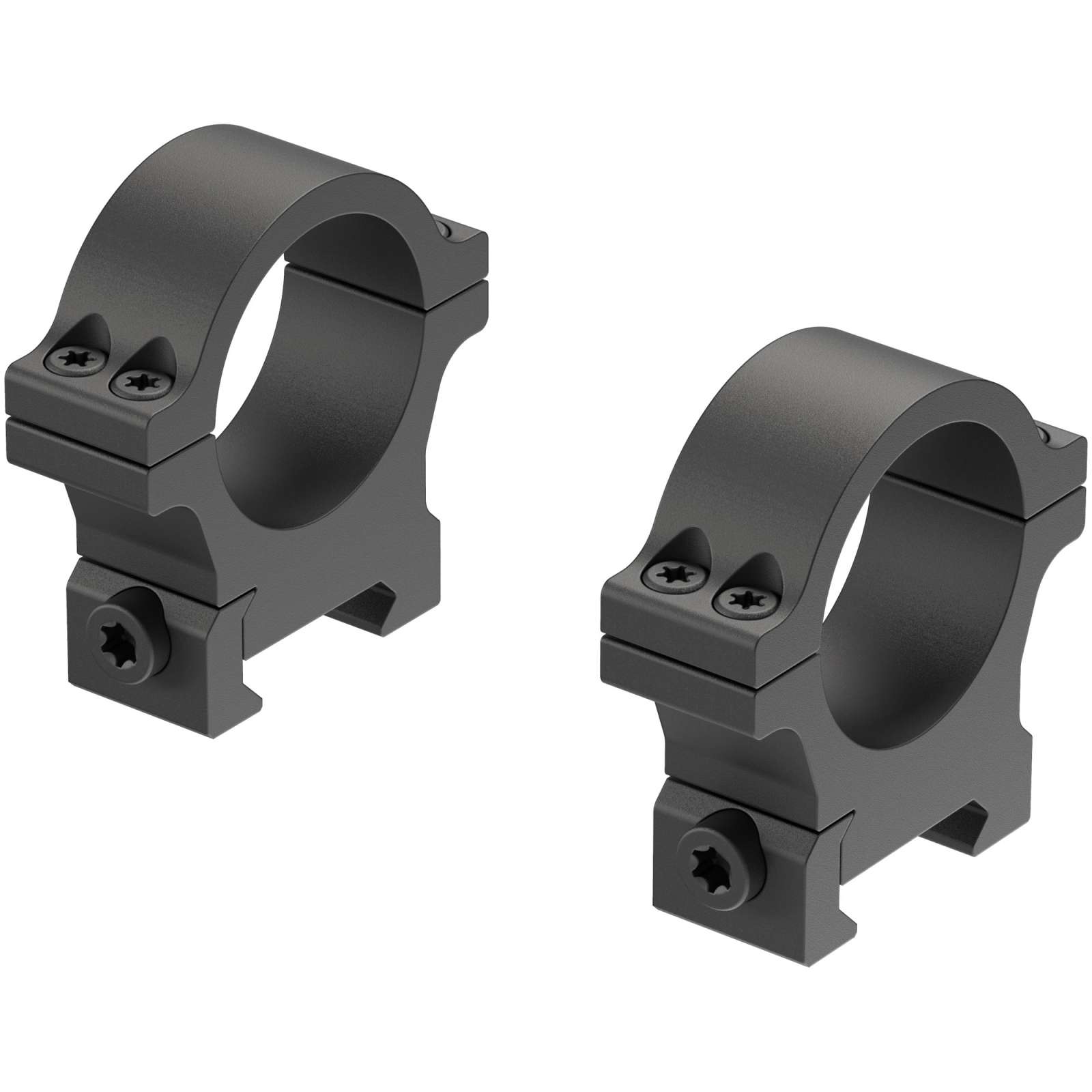 LEUPOLD OPEN RANGE CROSS-SLOT RINGS 30MM MEDIUM MATTE