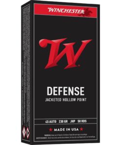 Winchester USA Handgun Ammunition .45 ACP 230 gr. JHP 855 fps 50/ct