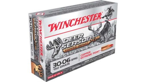 WINCHESTER COPPER IMPACT AMO 30-06 SPRG 150GR LEAD FREE 20RD (10 BOX CASE)