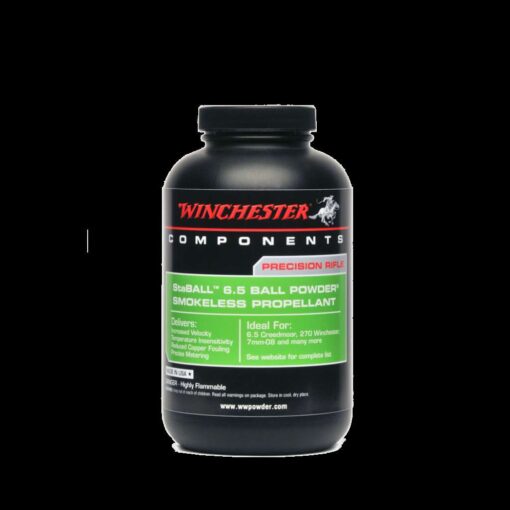 WINCHESTER SMOKELESS POWDER STABALL 6.5 1LB ( 10 PER CASE )