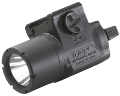 STREAMLIGHT TLR-3 LIGHT - WHITE LED RAIL MOUNT BLACK