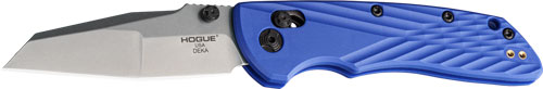 HOGUE DEKA ABLE LOCK FOLDER - 3.25" MOD WHARNCLIFFE POLY BLU