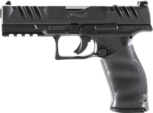WALTHER PDP OR 9MM 5" - 10-SHOT BLACK POLYOMER FRAME