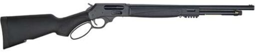 HENRY SIDE GATE LEVER ACTION X MODEL SHOTGUN SGL 410GA 19.8 IN BBL 2.5IN BLUE/BLK SYN 6RD 1/ CTFULL