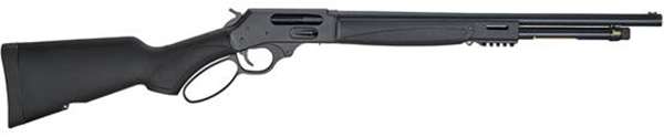 HENRY SIDE GATE LEVER ACTION X MODEL SHOTGUN SGL 410GA 19.8 IN BBL 2.5IN BLUE/BLK SYN 6RD 1/ CTFULL 1 HENRY SIDE GATE LEVER ACTION X MODEL SHOTGUN SGL 410GA 19.8 IN BBL 2.5IN BLUE/BLK SYN 6RD 1/ CTFULL