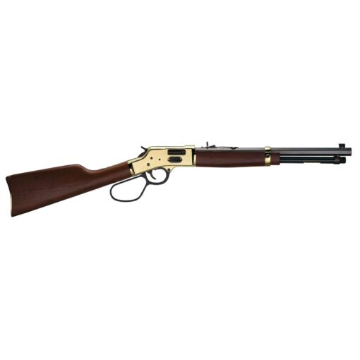 HENRY BIG BOY BRASS CARBINE SIDE GATE LEVER ACTION RIFLE RIL 44 MAG/44SPL 16.5 IN OCT BBL WALNUT 7RD