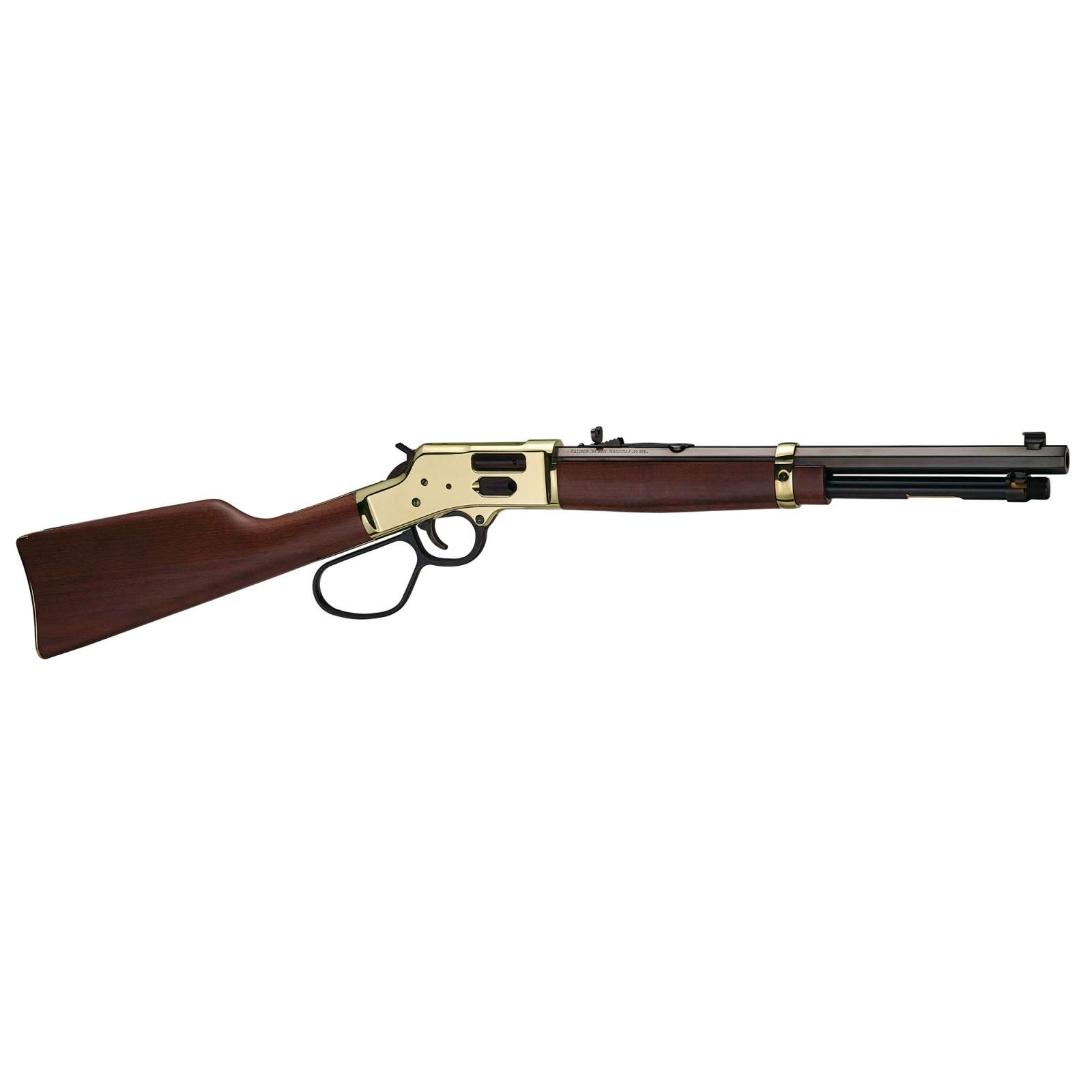HENRY BIG BOY BRASS CARBINE SIDE GATE LEVER ACTION RIFLE RIL 45 COLT 16.5 IN OCT BBL WALNUT 7RD