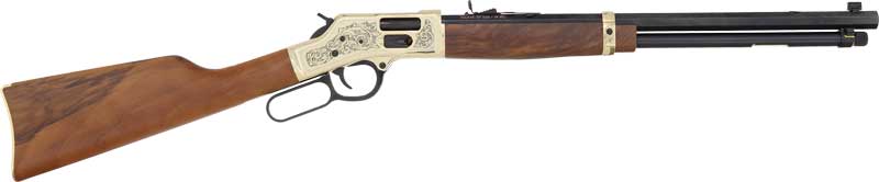HENRY BIG BOY BRASS 357/38SP - SIDE GATE 20" OCT DELUXE ED.