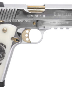 GIRSAN MC1911S LIBERADORE - 38 SUPER CHROME/GOLD ENGR. 8RD