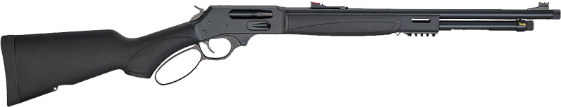 HENRY X MODEL LEVER 45/70 - 19.8" TB BLUED BLACK SYN.
