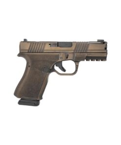 Black Rain Frontline+ Handgun 9mm Luger 15rd Magazine 3.75" Barrel Burnt Bronze Battleworn Finish Optic Ready