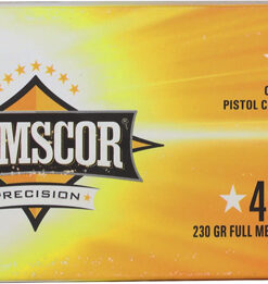 ARMSCOR 45 ACP 230GR FMJ - 50RD 20BX/CS