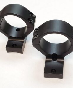 Talley CZ 600 Scope Mounts 30mm Low Extended Black 2/ct