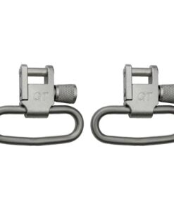 Grovtec 1.25" Locking Swivel Set Silver 2/ct