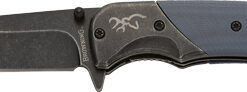 BROWNING KNIFE THE RANGE 2.75" - ASSISTED OPENING BLACK/BLUE