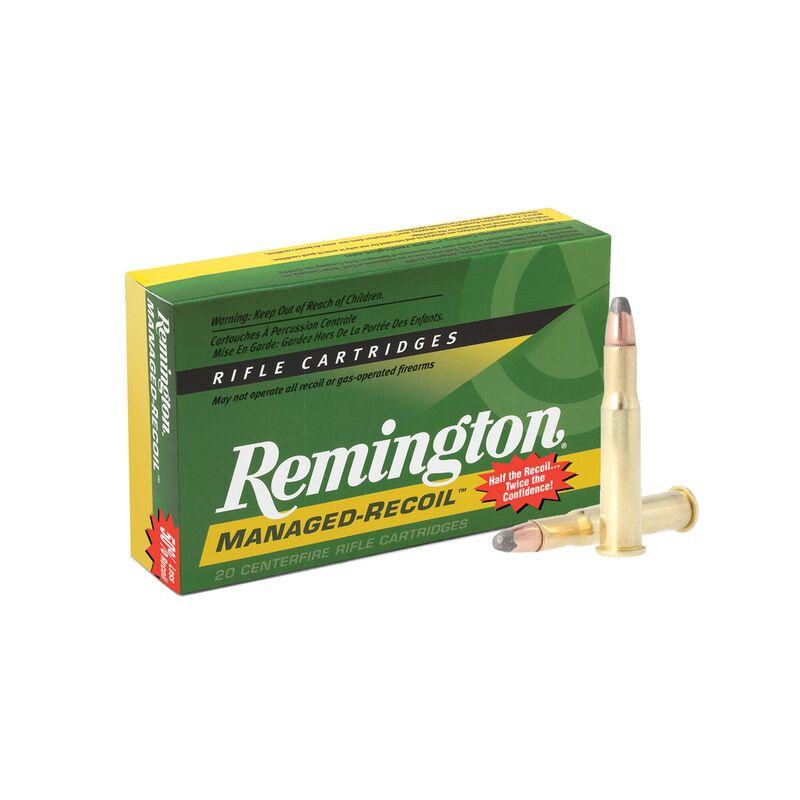 Remington Managed Recoil Rifle Ammunition .30-30 Win 125 gr Core Lokt SP 2175 fps 20/ct 1 Remington Managed Recoil Rifle Ammunition .30-30 Win 125 gr Core Lokt SP 2175 fps 20/ct