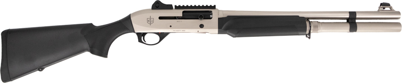 MAC 2 TACTICAL MARINE 12GA 3" - 18.5" BBL 5RD NICKEL/SYNTHETIC 1 MAC 2 TACTICAL MARINE 12GA 3" - 18.5" BBL 5RD NICKEL/SYNTHETIC