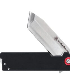 Smith & Wesson Big Benji Folding Knife 3-1/2" Clip Point Blade Black Blister