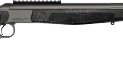 CVA SCOUT TD 450BM 25" W/RAIL - & BRAKE TUNGSTEN/BLACK WEB
