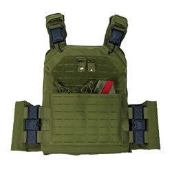 NCSTAR QR LC PLT CARRIER MED-2XL GRN