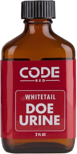 CODE RED DEER LURE DOE - URINE 2FL OUNCES BOTTLE