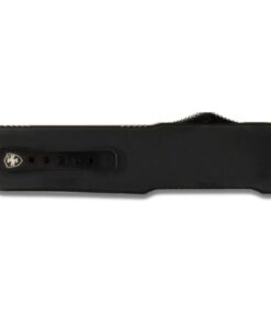 Templar Knives Premium Weighted Automatic Knife 3 1/2" Drop Point Blade Black