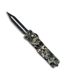 Templar Knife Premium Weighted Large Knife 3-1/2" D2 Dagger Blade Mossy Country DNA