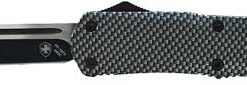 TEMPLAR KNIFE LARGE OTF CARBON - FIBER 3.5" BLACK TANTO